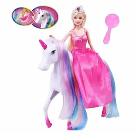 Kukull princeshë me dritë magjike njëbrirëshi