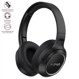 Kufje bluetooth të palosshme të zeza me RGB i-JMB