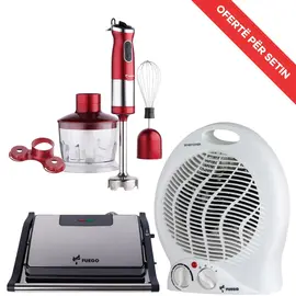 Set Ngrohese FUEGO FH04 + Blender Dore FUEGO ESTMS-700W + Toster-Grill FUEGO Y-8801