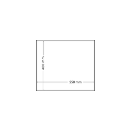 LAVAPJATE GRANITI TEKA FORSQUARE 50.40 TG Black