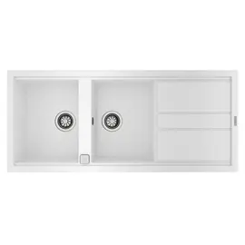 LAVAPJATE GRANITI TEKA NOVA 80 B-TG 2B 1D Artic white