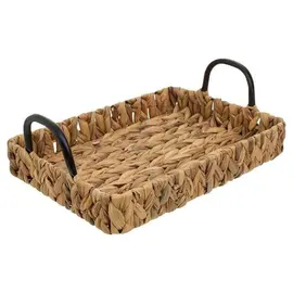 Tabaka kashte me doreza metalike 38x29x6cm