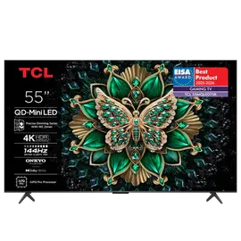 TV 55" TCL 55C69K MiniLED QD-Mini LED 4K Ultra HD Smart Google TV (2025)