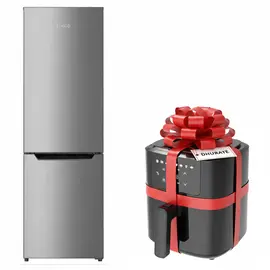 Frigorifer Fuego RFFGHOBF286NFX 285 L + Fritezë Airfryer Fuego DIG AF-511C Dhurate