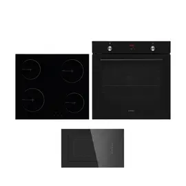 Set Inkaso ELEKTRA – Furrë 78L EF-U6062BBG + Pianurë Qeramike EP-U1012PBL + Mikrovalë Inkaso EM-W20I4LBL