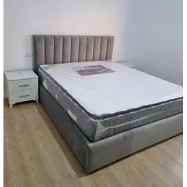 Krevat Comfort – Ngjyre gri, Madhësia: 160x190