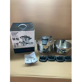 Tenxhere me presion Happy Unique 4L + 6L çelik inox