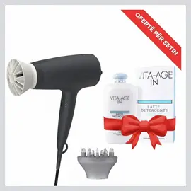 Set Tharëse Flokësh PHILIPS BHD302/30 1600W + Qumësht Pastrues Bottega di LungaVita Vita-Age Dhuratë
