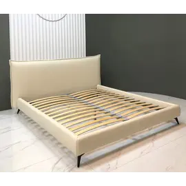 Krevat Enza - Ngjyre bezhë e hapur, Madhësia: 160x200