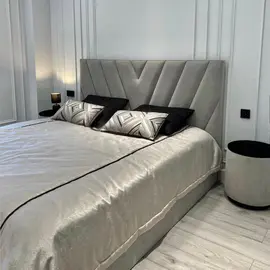 Krevat Siena - Ngjyre gri, Madhësia: 160x190