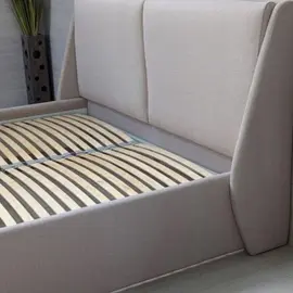 Krevat Omega - Ngjyre bezhë, Madhësia: 160x190