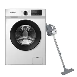 Set Lavatrice FUEGO WMFGTC81233B 8KG 1400 rpm A+++ + Fshesë Vertikale FUEGO V8292A