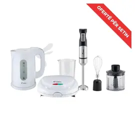 Set FUEGO Blender Dore CHB-009 + Toster EL-07A 750W + Ibrik Elektrik T-8805