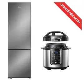 Set Frigorifer MIDEA Normal MDRB600MME46 443 L + Multicooker Midea MY-CS6037WPB 6L 1000W