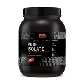 Proteinë Whey AMP Pure Isolate Shije Luleshtrydhe 28 Racione