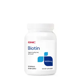 GNC Biotinë 5000 mcg 120 Kapsula