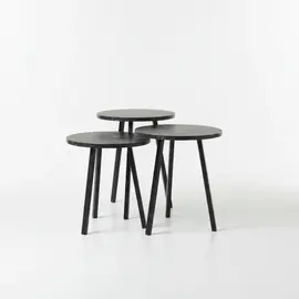 Tavoline Anesore 3-sh Round - Black