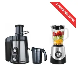 Set Shtrydhese Ocean OCJM80 800W + Blender Ocean OCBLGHAL1015X 1000W 1.5L