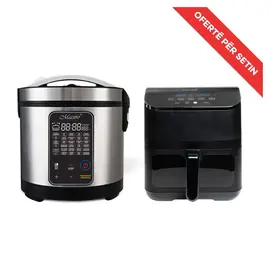 Set Multicooker 5L Maestro MR-795 700W 26 Programe + Air Fryer 6L Vivax DFA-617DB 1875W