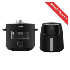 Set Air Fryer Beko FRL2244B 4.7L 1500W + Multicooker Tefal CY754830 5L 1090W