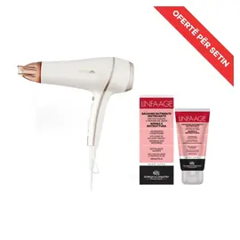 Tharese Flokesh ETA FENITÉ 2400W + Bottega di LungaVita Linfa Age Nourishing Conditioner