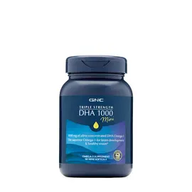 DHA 1000 Mini 1000 mg Omega-3 60 kapsula suplement për tru, sy dhe zemër