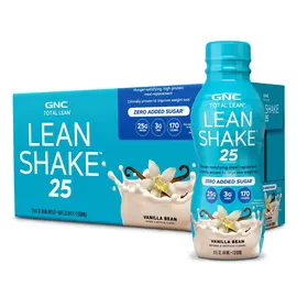 GNC Lean Shake 25 RTD Vanilla Bean protein shake meal replacement