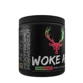 Woke AF Strawberry Kiwi pre-workout për energji, fokus dhe pompë muskulore