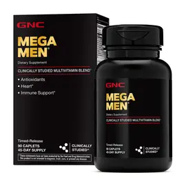 GNC Mega Men Multivitamin për energji, imunitet dhe shëndetin e meshkujve