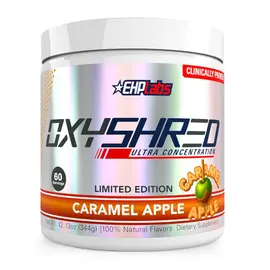 OxyShred Caramel Apple thermogenic fat burner për energji dhe djegie yndyre