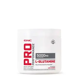 GNC Pro Performance L-Glutamine 5000 mg për rikuperim muskulor