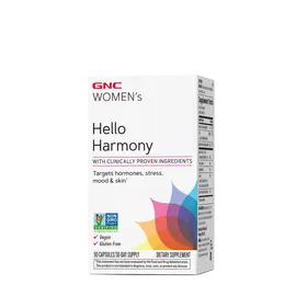GNC Womens Hello Harmony suplement për balancë hormonale dhe humor