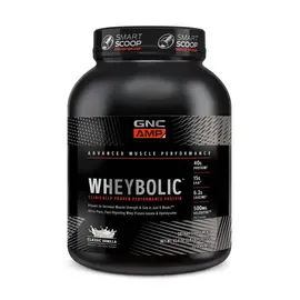 GNC AMP Wheybolic Vanilla protein whey për rritje dhe rikuperim muskulor