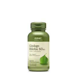 Ginkgo Biloba 60 mg 100 kapsula suplement për qarkullimin e gjakut dhe fokusin