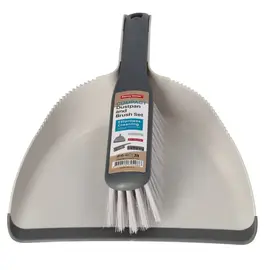 Furçë Pastrimi dhe Kosh Pluhurash Bardhë dhe Gri