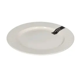 Pjatë 19 cm Bardhë Porcelan