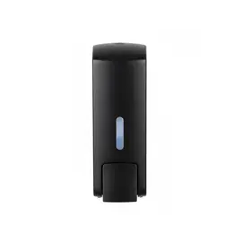 Dispenser Sapuni Plastik për Ngjitje në Mur i Zi