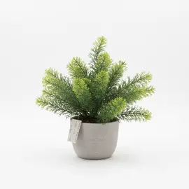 Vazo Qeramike me Lule Artificiale Jeshile