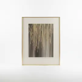 Kornizë Dekorative me Print Abstrakt PS me Efekt Ari 60x80 cm