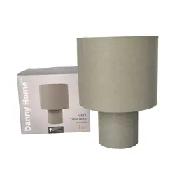 Abazhur Tavoline 23x23x31.5 cm Gri