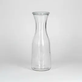 Shishe 1000 ml Qelqi me Bazë të Gjerë dhe Grykë të Gjerë