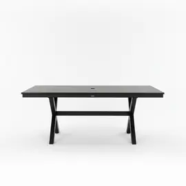 Tavoline Outdoor Tesa, Ratan Plastike, Antracit