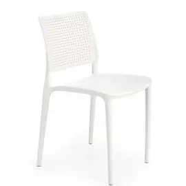 Karrige outdoor Lodi white ergonomike për ambiente të brendshme dhe të jashtme