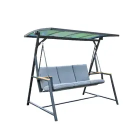 Lëkundëse për ambient të jashtëm me tendë dhe jastëkë komodë