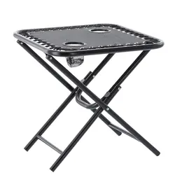 Tavolinë kampingu Emma palosëse me mbajtëse gotash për outdoor