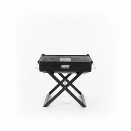 Zgarë barbekju e vogël portative me qymyr dhe dizajn palosës