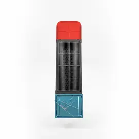 Zgarë barbekju me thëngjij me këmbë të palosshme dhe tabaka anësore