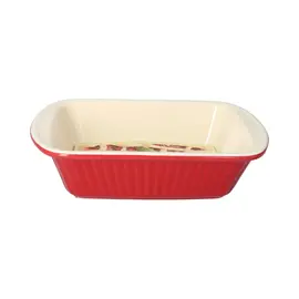 Tavë Pjekje / 28.5x18x6 cm / Porcelan / Katror