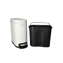 Kosh Mbeturinash 5L / 33.5*26.5*61cm / E Bardhe Matt