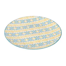 Pjate / 26.5cm / Verdhe - Blu / Porcelan